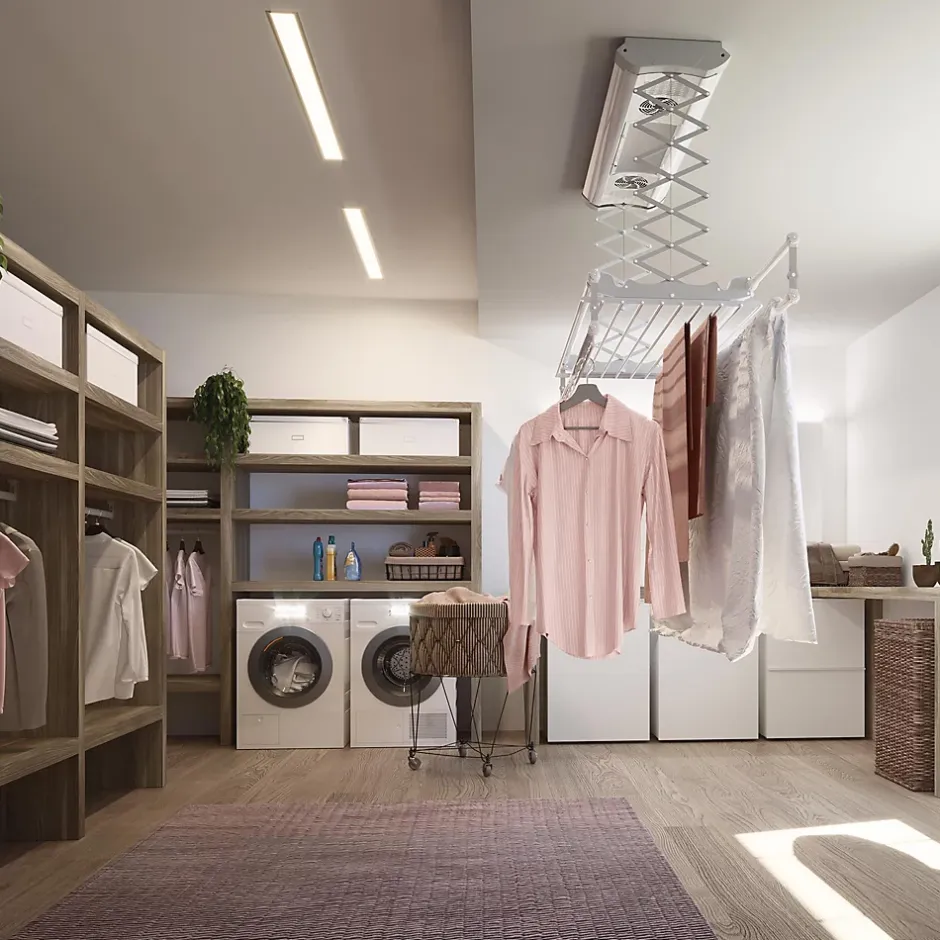 Étendoir électrique plafond alu 160x57x30cm Air 150^Foxydry Sale