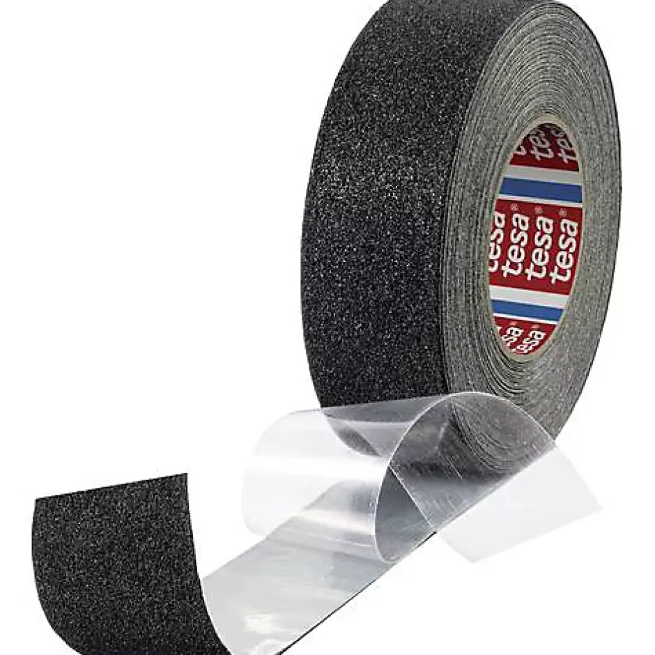 Comfortable Bande antidérapante R13 18 m x 50 mm noir/jaune^Tesa Discount