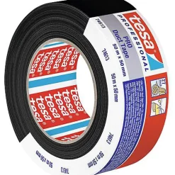 Duct Tape PRO 74613 ruban de réparation noir 50 m x 50 mm, étanche, haute adhérence-Tesa Sale