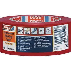 flex 4169-56-93 bande adhésive de marquage blanche 33 m x 50 mm-Tesa Clearance