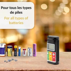 Testeur de pile Universel Easy reading^Fishtec New