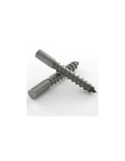 Tirefond Sans tête 10X210 Filetée sur 60 Acier brut - 30 pièces^Vis Express Outlet