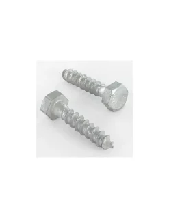 Tirefonds 16X80 Forte tenue à la corrosion Acier galvanisé à chaud - 5 pièces^Vis Express Best