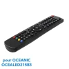 Télécommande TV de remplacement pour OCEANIC OCEALED215B3-Vestel