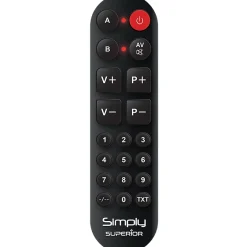 Télécommande TV Universelle simplifié Simply SUPTLB002-Superior Outlet