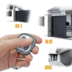 Télécommande universelle pour motorisation de portail et porte de garage - EVE - - 761102^Extel