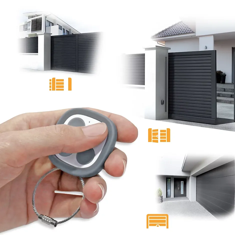 Télécommande universelle pour motorisation de portail et porte de garage - EVE - - 761102^Extel