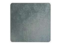 Tôle acier galvanisé lisse Ep. 0,5 mm, 100 x 50 cm^