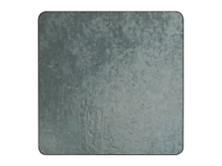 Tôle acier galvanisé lisse Ep. 1 mm, 50 x 25 cm- New