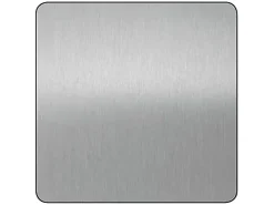 Tôle aluminium anodisé lisse argent brossé 50 x 25 cm- Best