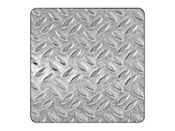 Tôle aluminium brut grain de riz Ep. 1,6 mm, 50 x 25 cm- Hot