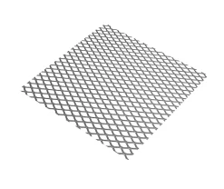 Tôle métal déployé acier brut Mailles 6 x 3,3 mm, 50 x 25 cm-CQFD Discount