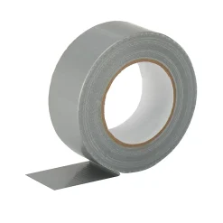 Toile de réparation argent, 50 mm x 50 m- Hot