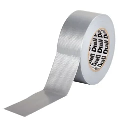 Toile de réparation grise, 50 mm x 50 m-Diall Hot