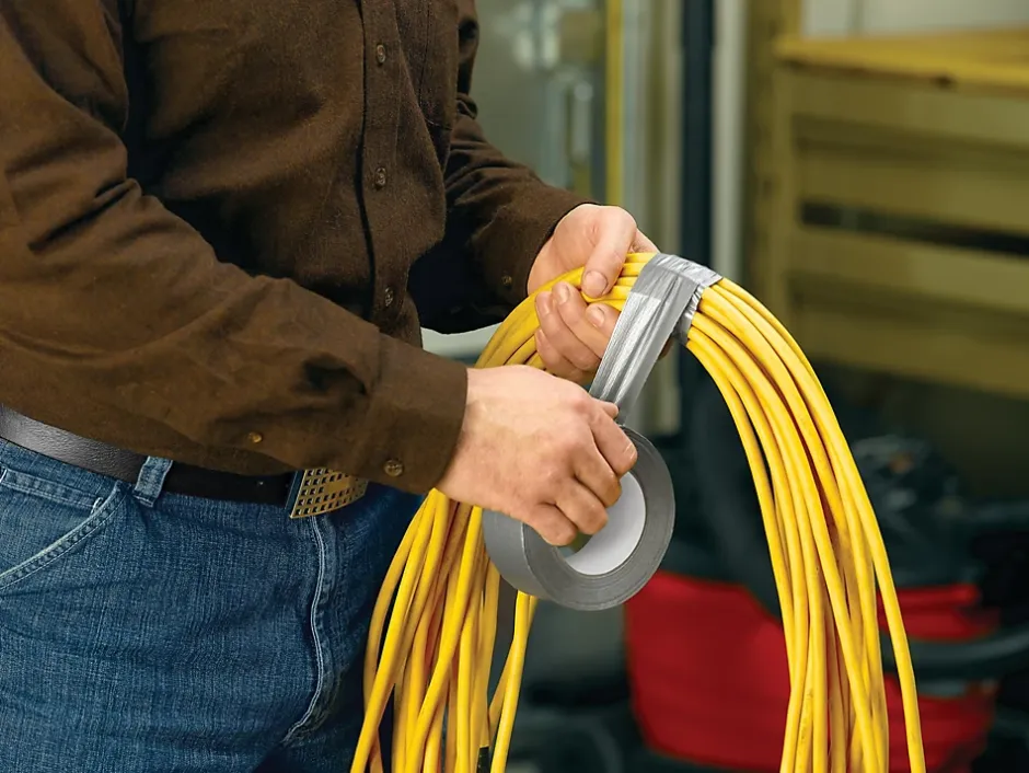 Toile de réparation universal gris 48mm x 25 m - 2 rouleaux^Scotch Online