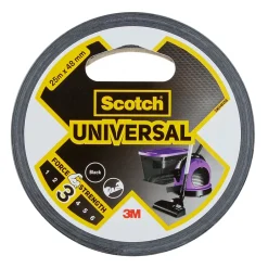 Toile de réparation universel noir, 48mm x 25 m^Scotch New