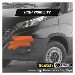 Toile de réparation universel orange, 48mm x 25 m - 2 rouleaux-Scotch Online