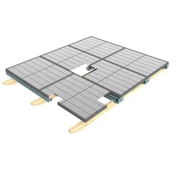 Toiture solaire - HEKILI Gris Anthracite 5,73m x 1,196m^Telco Home Automation New