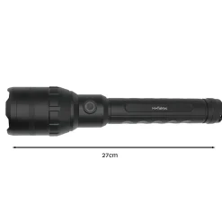 Torche Ultra Power 10000 Lumens LED COB Faisceau 300 m Aluminium Rechargeable 4 Modes Zoom^Fishtec Outlet