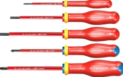 Tournevis isolés 1000V - 5 pièces-Facom Clearance