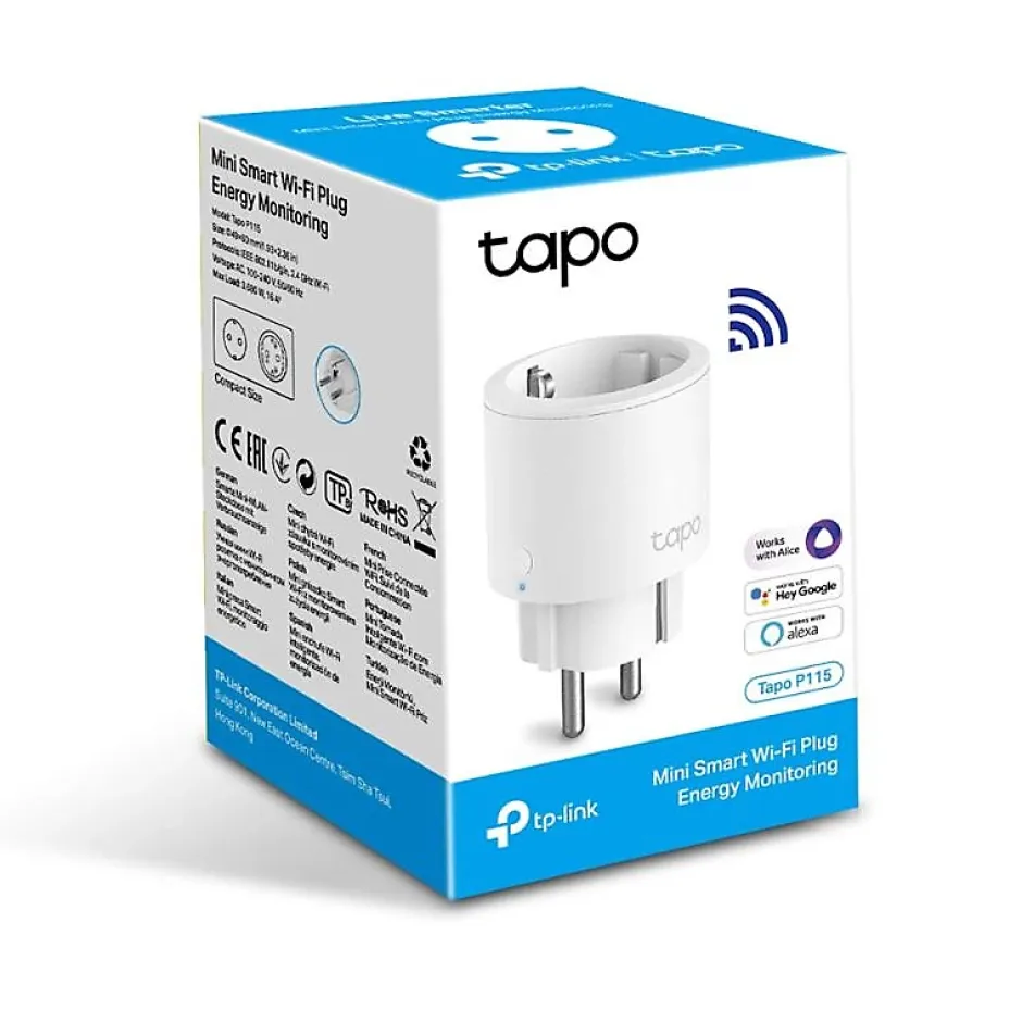 TPLINK Smart-Stecker SmartStecker Tapo P115 (TAPO P115(1-PACK))-TP-Link Outlet