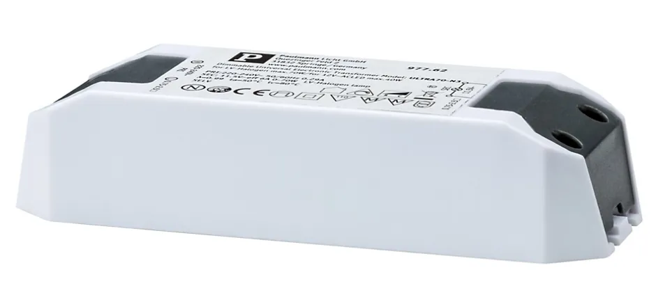 Transfo électronique Halogen+LED max. 0-50W 220-240/12V 50VA Blanc-Paulmann