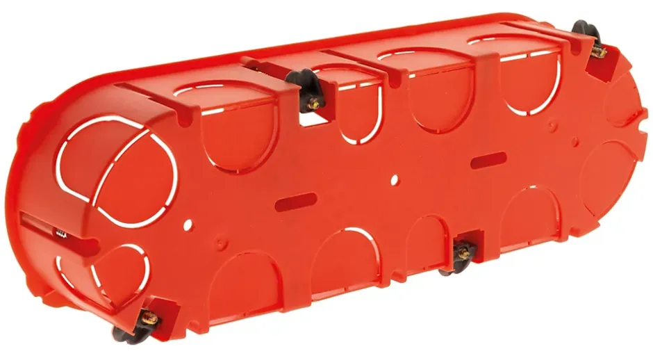 Triple boîte encastrement horizontale diamètre 65x40mm-Zenitech Discount
