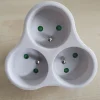 Triplite frontale triangulaire 3P 10/16A - Blanc^Dio Outlet