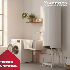 Trépied universel ajustable pour chauffe-eaux D. 513 / 530 / 560 mm --Ariston Sale