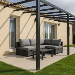 Tube carré acier 40 mm ep 3 mm, Longueur : 3 metres -^Comment Fer Outlet