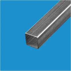 Tube carré acier 16 x 16 ep 1,5 mm, Longueur : 3 metres -^Comment Fer New