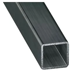 Tube carré acier verni 25 x 25 mm, 2 m-CQFD New