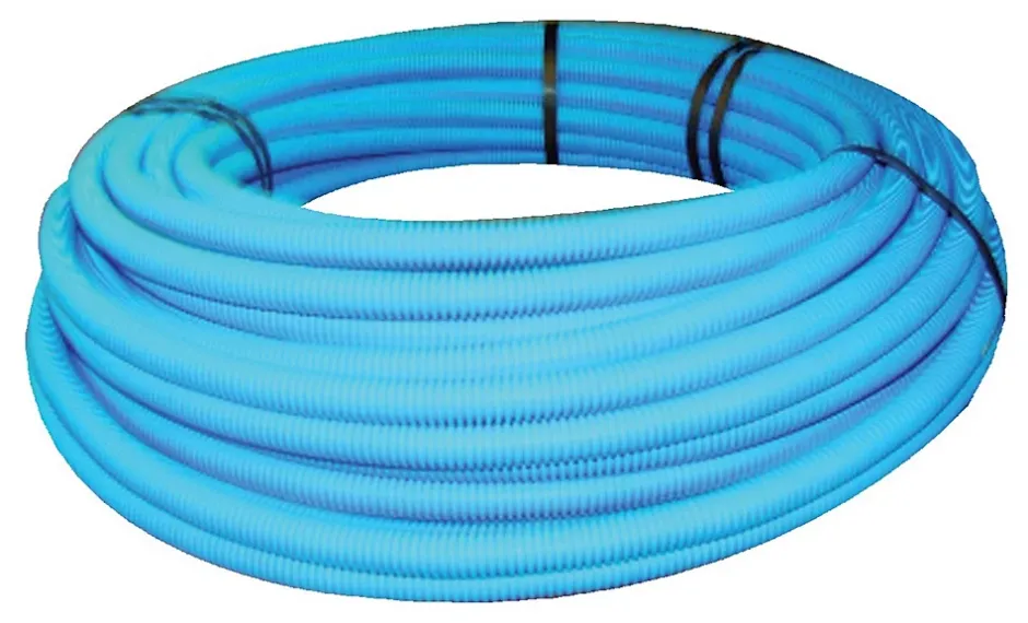 Tube PER pré gainé bleu 100m 13/16 - - 1113-16-100S-Somatherm