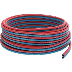 Tuyau de soudure oxygène/acétylène 6.3 mm - Longueur 5 mètres --Huggy Tuyaux Online