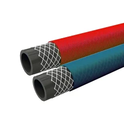 Tuyau de soudure oxygène/acétylène 6.3 mm - Longueur 10 mètres -^Huggy Tuyaux Online