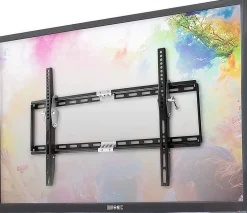 TVB777 Support TV mural pour écran de 33 à 60 pouces Inclinable Charge max 40 kg VESA 100 600 Télé LED LCD OLED^Duronic Online