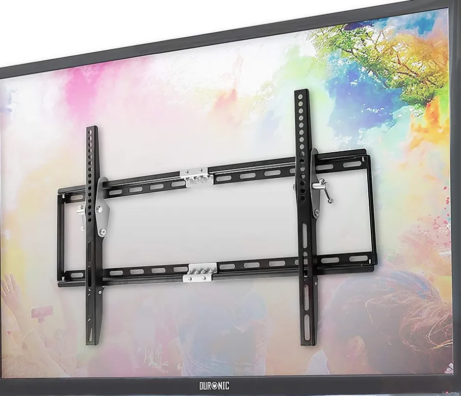 TVB777 Support TV mural pour écran de 33 à 60 pouces Inclinable Charge max 40 kg VESA 100 600 Télé LED LCD OLED^Duronic Online