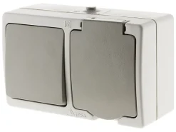 Va-et-vient + prise 2P+T-Zenitech New