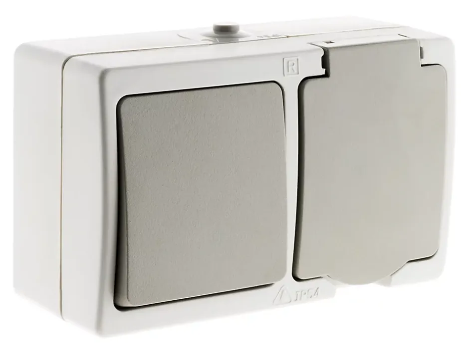 Va-et-vient + prise 2P+T-Zenitech New