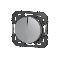 Va-et-vient et Poussoir Dooxie aluminium^Legrand Online