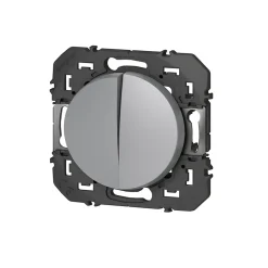 Va-et-vient et Poussoir Dooxie aluminium^Legrand Online