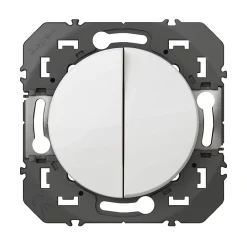 Va-et-vient et Poussoir Dooxie blanc-Legrand New