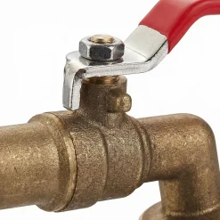 Vanne à sphère puisage 15/21 laiton-Diall Hot