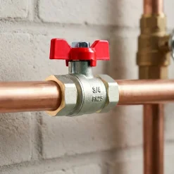 Vanne écrou tournant 20/27 Mâle / Femelle^Diall Hot