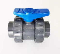 Vanne Interplast 50mm à coller double union démontable 5cm 50 mm PN16 PVC Pression Piscine-Fitt New