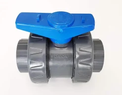 Vanne Interplast 50mm à coller double union démontable 5cm 50 mm PN16 PVC Pression Piscine-Fitt New