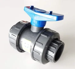 Vanne Interplast 32mm à coller double union démontable 3,2cm 32 mm PN16 PVC PRESSION Piscine-Fitt Discount