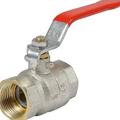 Vanne laiton nickelé - F 1'1/4 -^Sferaco Sale