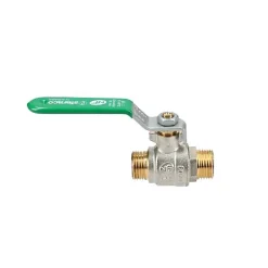 Vanne NF laiton nickelé - M 1/2' -^Sferaco Discount