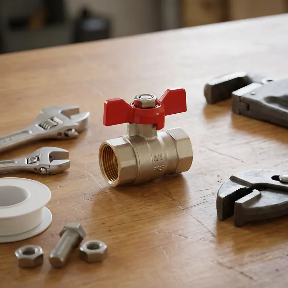 Vanne papillon Femelle / Femelle 15/21^Diall Hot